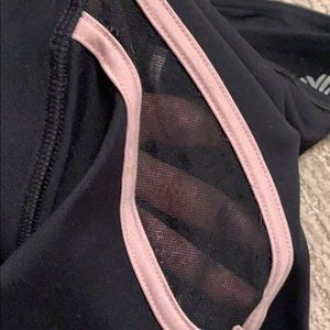Forever 21 Pants - black and pink mesh forever 21 leggings Forever 21 Pants - black and pink mesh forever 21 leggings